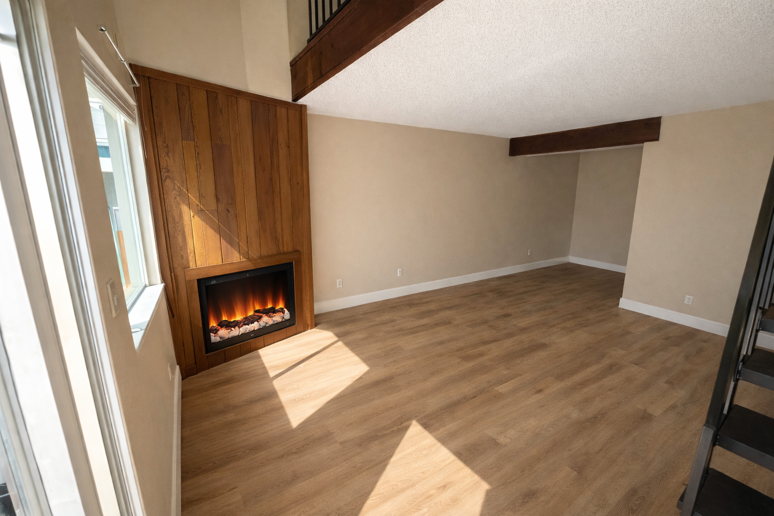 Townhome living area